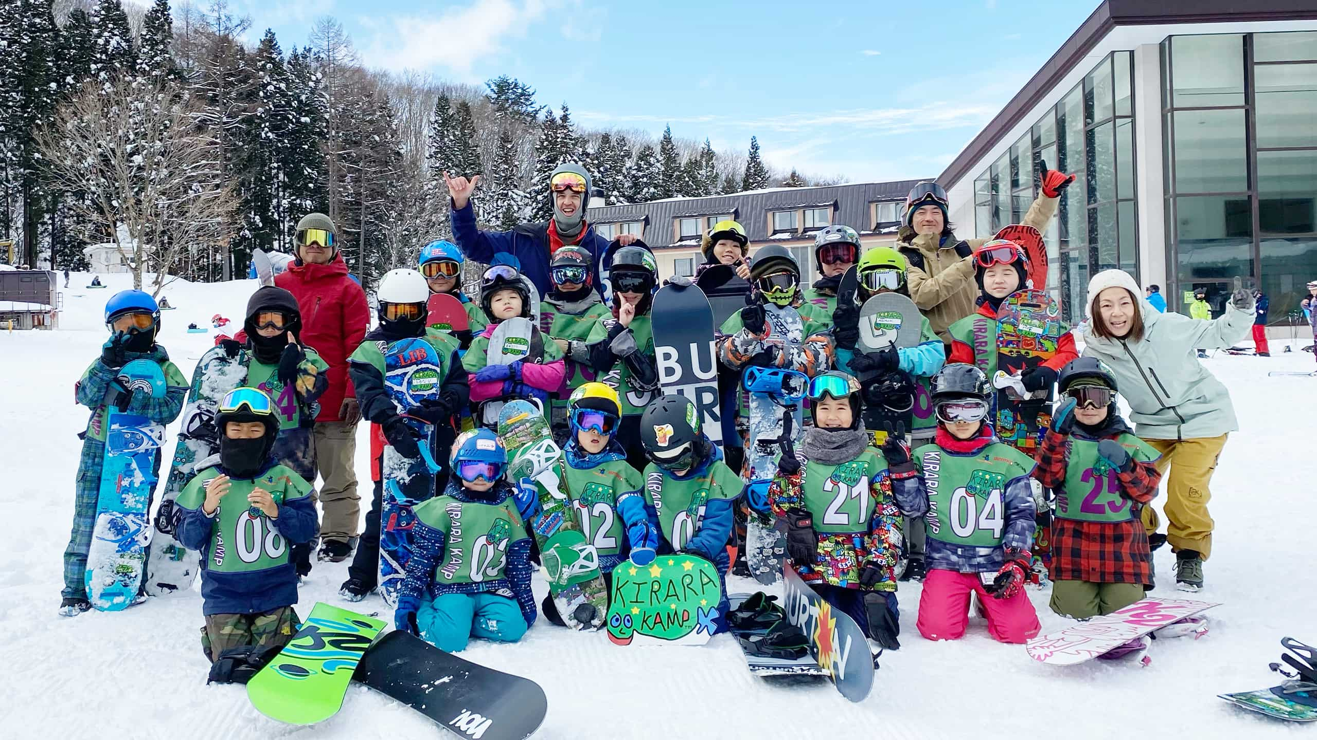 Shoot of Mountain Ski Team 