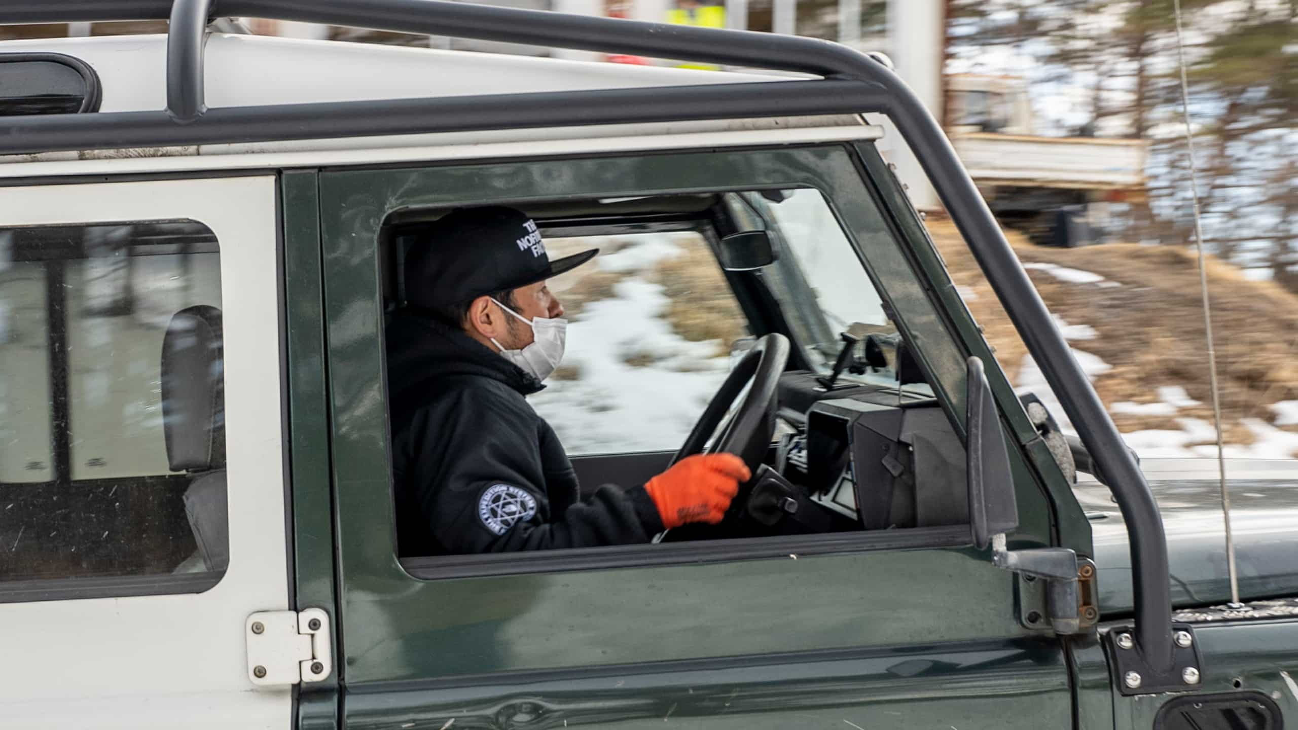 Range Rover Driving Experience  on the road